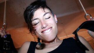 Reventándole el Culo a Sonia en la Mazmorra