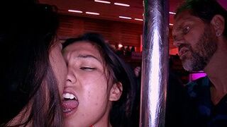 La chica del público que subió a follar